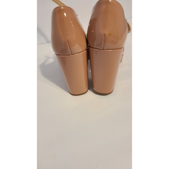 Madden Girl Womens Unaa Faux Leather Ankle Strap Block Heels Shoes Size 10 - Picture 3 of 5